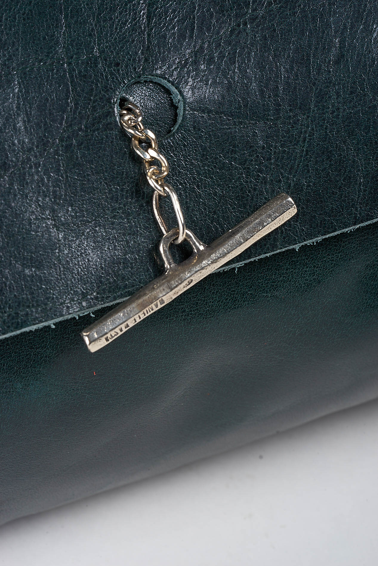 daniele basta leather and silver bags - DETAIL